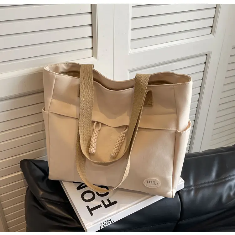 New Large Capacity Nylon Shoulder Bag for Business Travel Durable Ruiying Tote Bag Lightweight Women's Handbag — feature 37