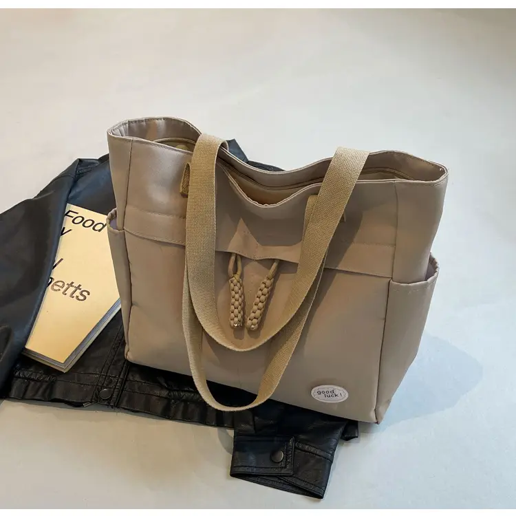 New Large Capacity Nylon Shoulder Bag for Business Travel Durable Ruiying Tote Bag Lightweight Women's Handbag — feature 38