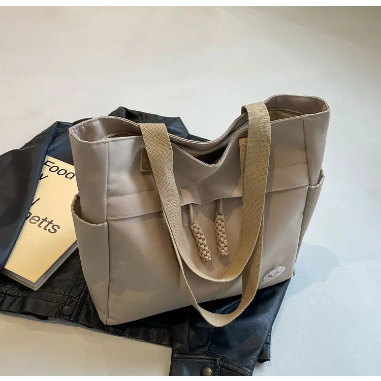 New Large Capacity Nylon Shoulder Bag for Business Travel Durable Ruiying Tote Bag Lightweight Women's Handbag — feature 39
