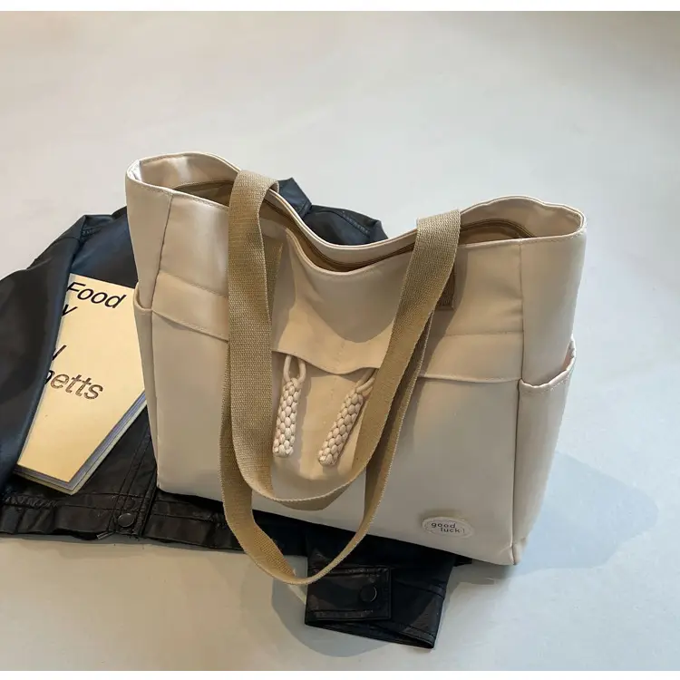New Large Capacity Nylon Shoulder Bag for Business Travel Durable Ruiying Tote Bag Lightweight Women's Handbag — feature 41
