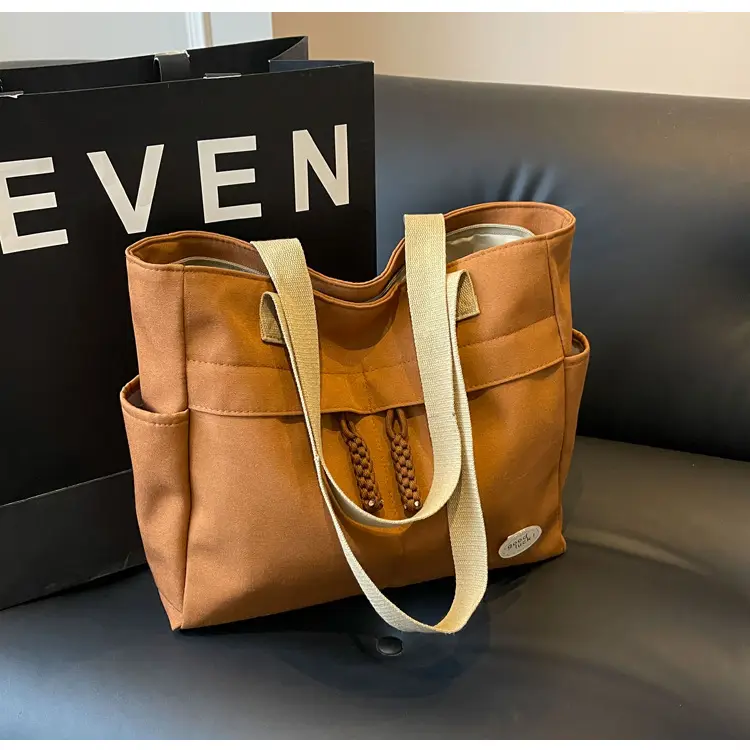 New Large Capacity Nylon Shoulder Bag for Business Travel Durable Ruiying Tote Bag Lightweight Women's Handbag — feature 42