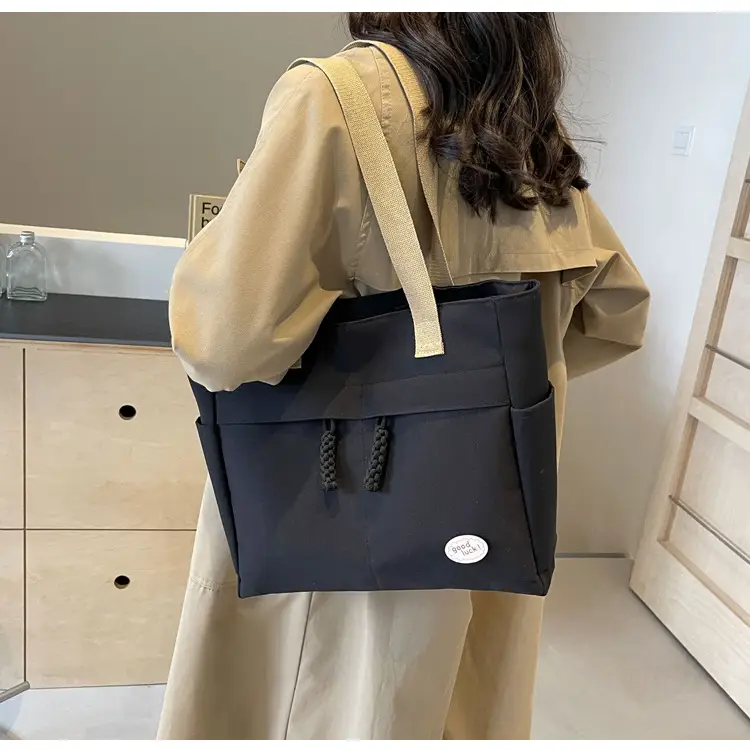 New Large Capacity Nylon Shoulder Bag for Business Travel Durable Ruiying Tote Bag Lightweight Women's Handbag — feature 50