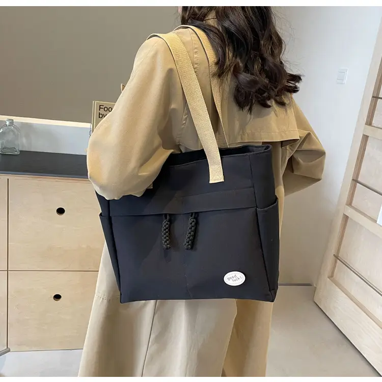 New Large Capacity Nylon Shoulder Bag for Business Travel Durable Ruiying Tote Bag Lightweight Women's Handbag — feature 51