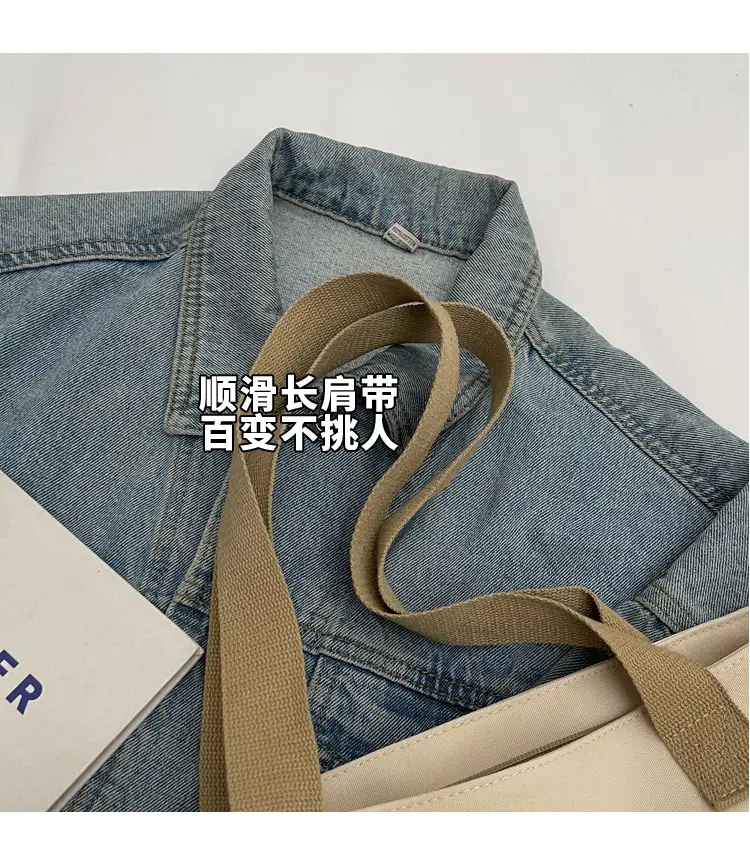 New Large Capacity Nylon Shoulder Bag for Business Travel Durable Ruiying Tote Bag Lightweight Women's Handbag — feature 6