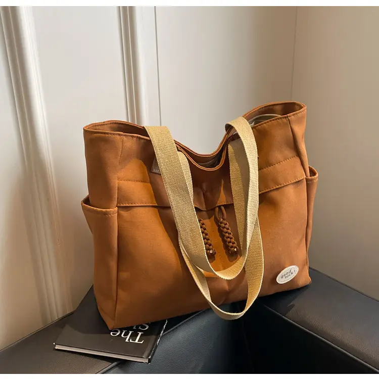 New Large Capacity Nylon Shoulder Bag for Business Travel Durable Ruiying Tote Bag Lightweight Women's Handbag — feature 66