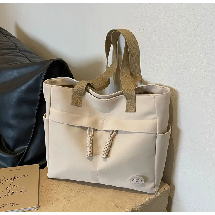 New Large Capacity Nylon Shoulder Bag for Business Travel Durable Ruiying Tote Bag Lightweight Women's Handbag — feature 68
