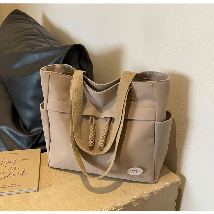 New Large Capacity Nylon Shoulder Bag for Business Travel Durable Ruiying Tote Bag Lightweight Women's Handbag — feature 70