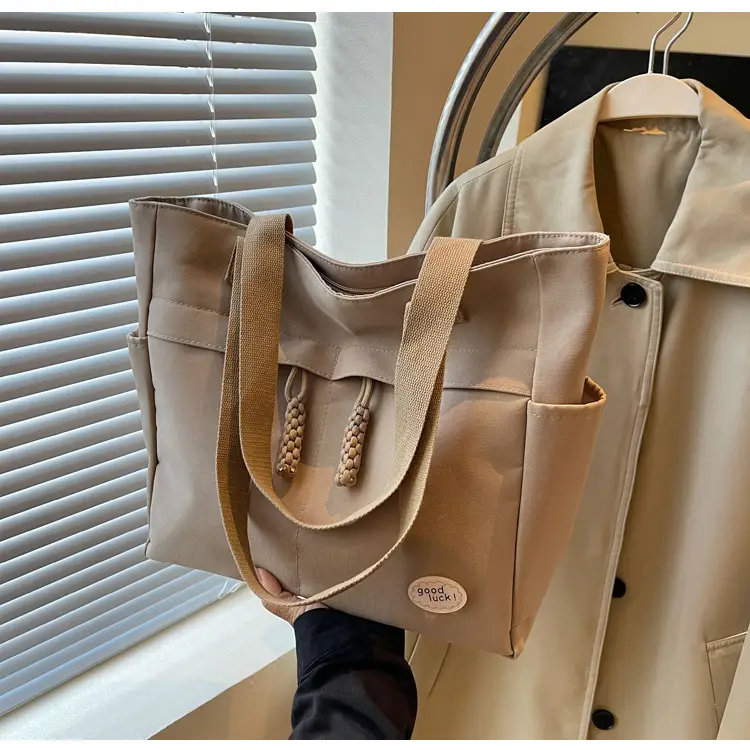 New Large Capacity Nylon Shoulder Bag for Business Travel Durable Ruiying Tote Bag Lightweight Women's Handbag — feature 74