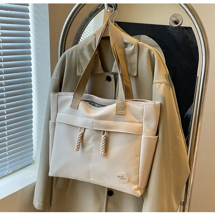 New Large Capacity Nylon Shoulder Bag for Business Travel Durable Ruiying Tote Bag Lightweight Women's Handbag — feature 77