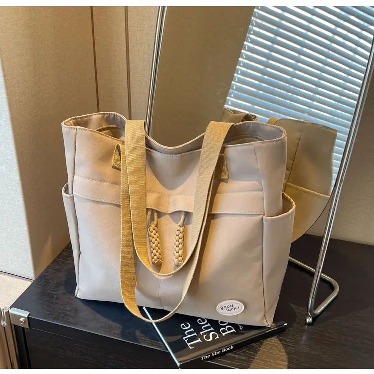 New Large Capacity Nylon Shoulder Bag for Business Travel Durable Ruiying Tote Bag Lightweight Women's Handbag — feature 81
