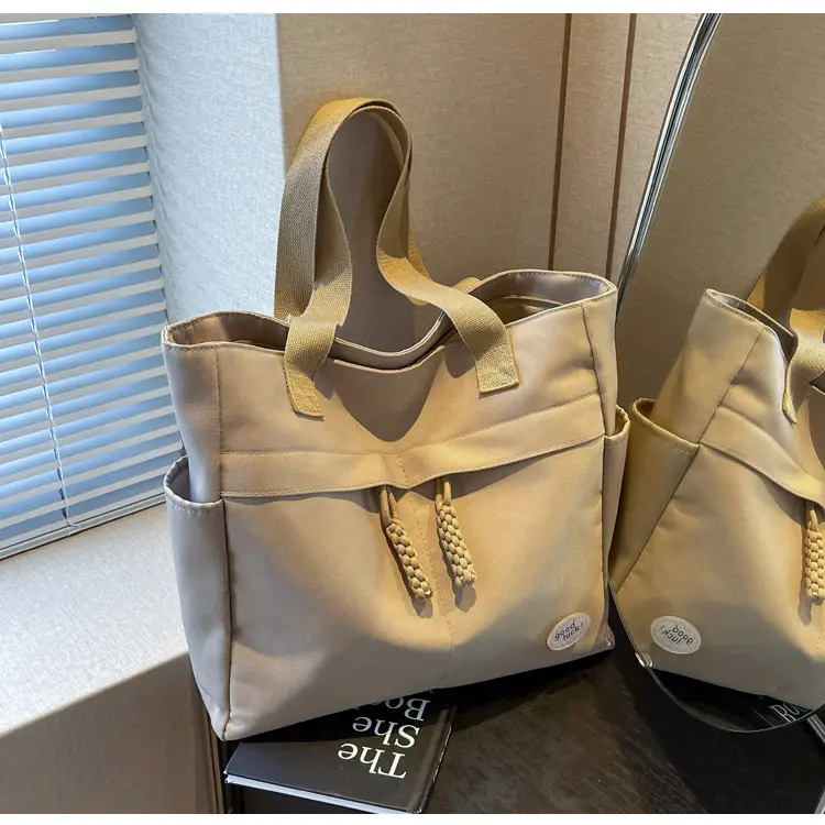New Large Capacity Nylon Shoulder Bag for Business Travel Durable Ruiying Tote Bag Lightweight Women's Handbag — feature 82