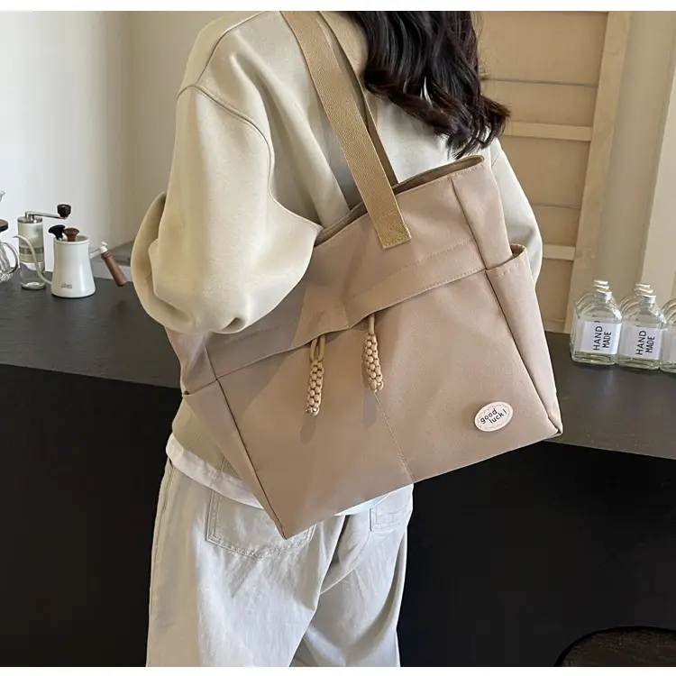 New Large Capacity Nylon Shoulder Bag for Business Travel Durable Ruiying Tote Bag Lightweight Women's Handbag — feature 85