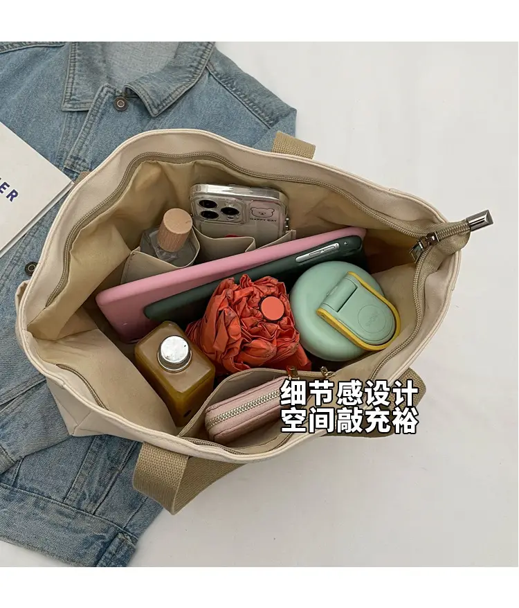 New Large Capacity Nylon Shoulder Bag for Business Travel Durable Ruiying Tote Bag Lightweight Women's Handbag — feature 9