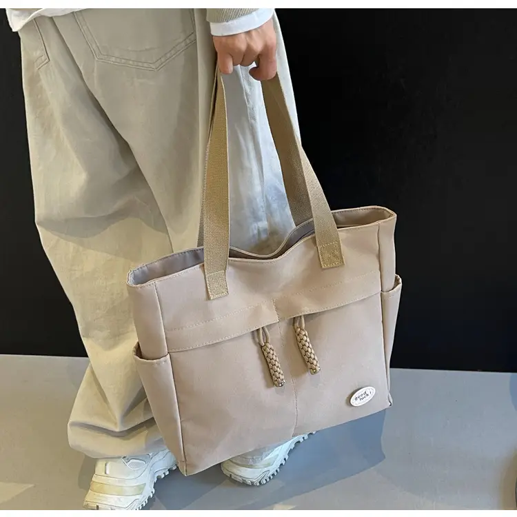 New Large Capacity Nylon Shoulder Bag for Business Travel Durable Ruiying Tote Bag Lightweight Women's Handbag — feature 90