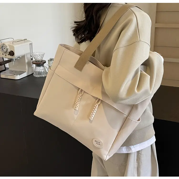 New Large Capacity Nylon Shoulder Bag for Business Travel Durable Ruiying Tote Bag Lightweight Women's Handbag — feature 94