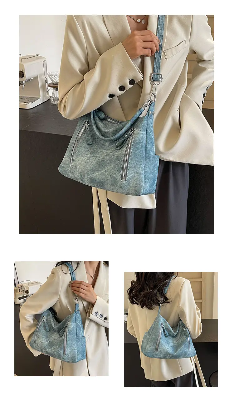 Grey Textured Crossbody Bag for Women 2023 — feature 10