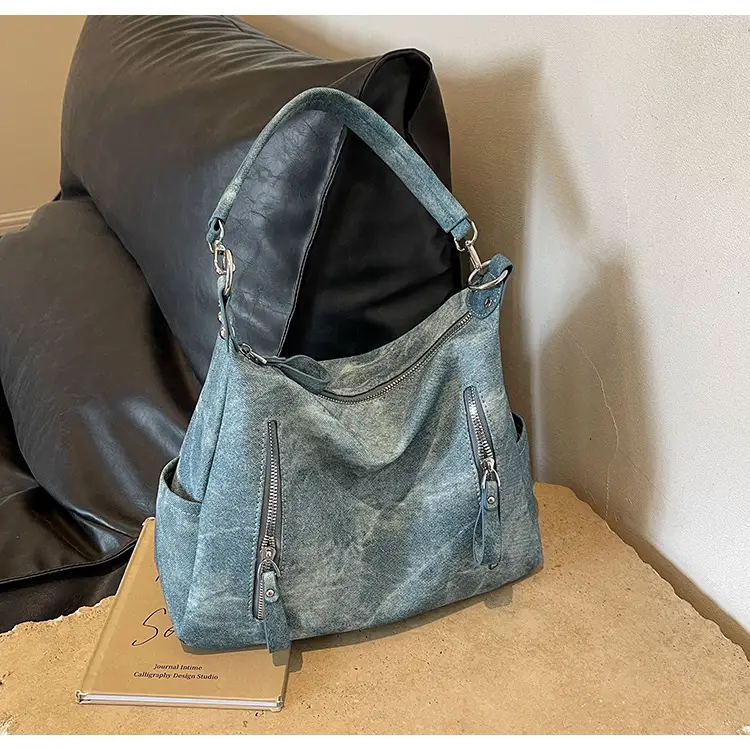 Grey Textured Crossbody Bag for Women 2023 — feature 14