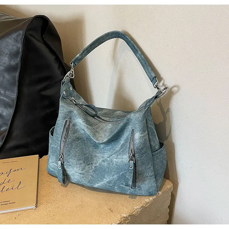 Grey Textured Crossbody Bag for Women 2023 — feature 15