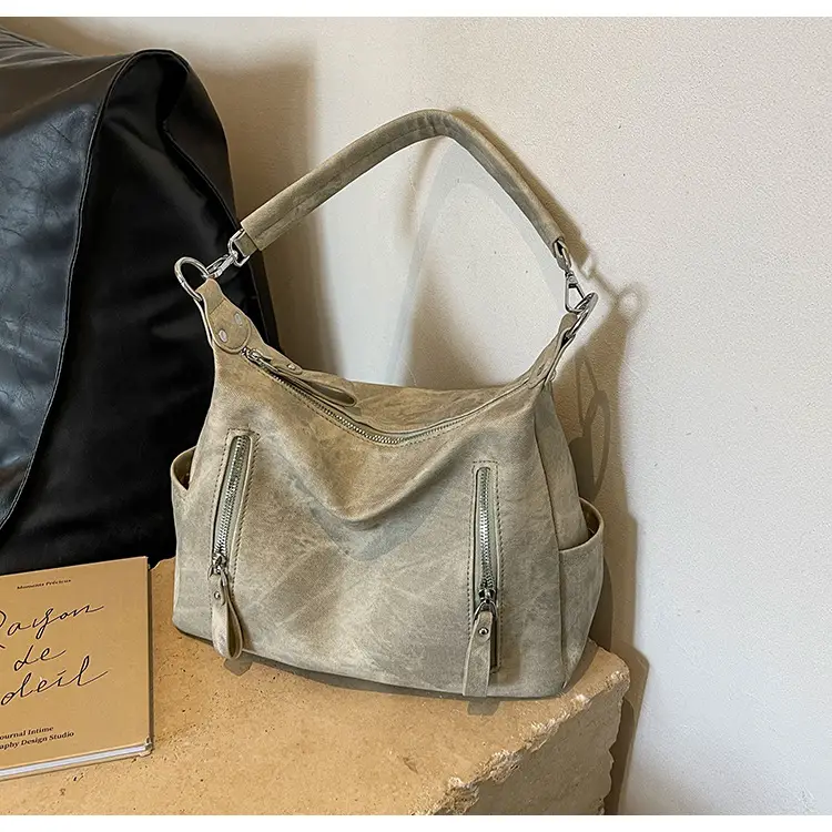 Grey Textured Crossbody Bag for Women 2023 — feature 16