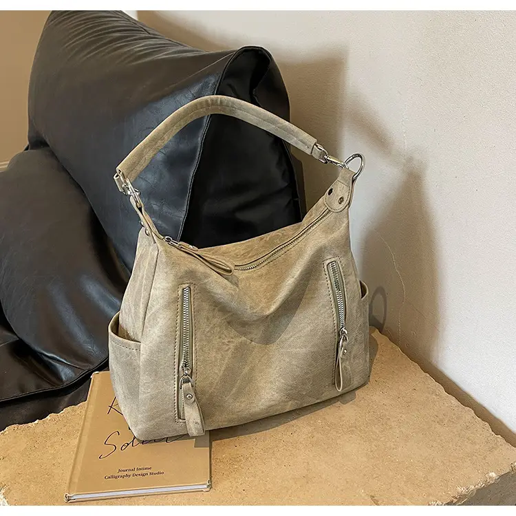 Grey Textured Crossbody Bag for Women 2023 — feature 17