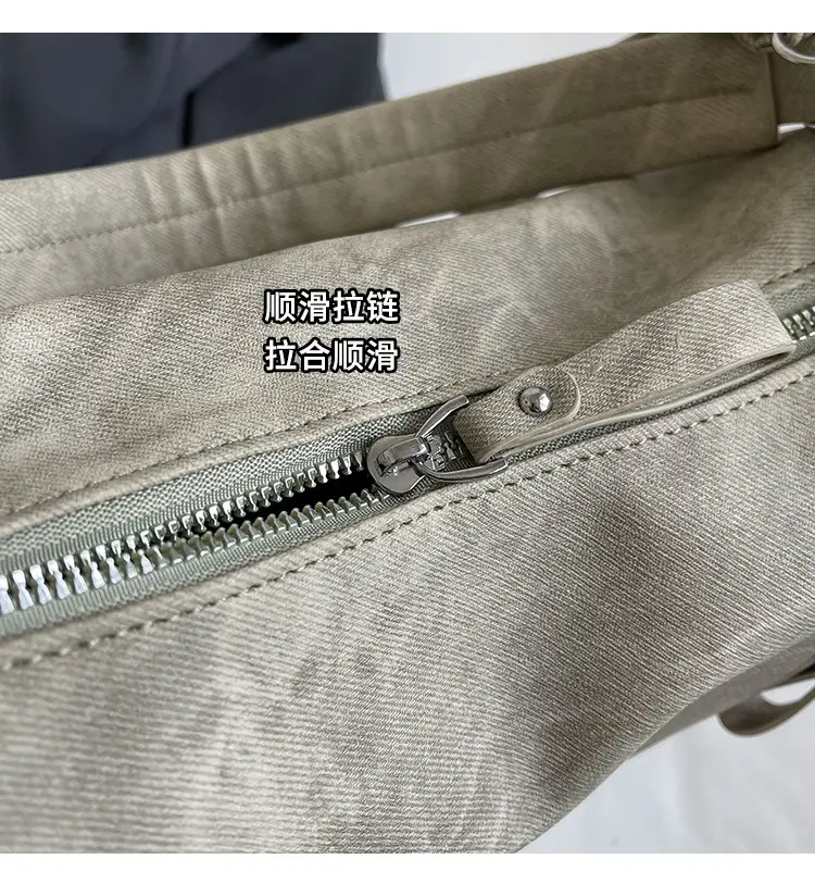 Grey Textured Crossbody Bag for Women 2023 — feature 5