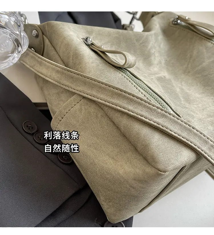 Grey Textured Crossbody Bag for Women 2023 — feature 6