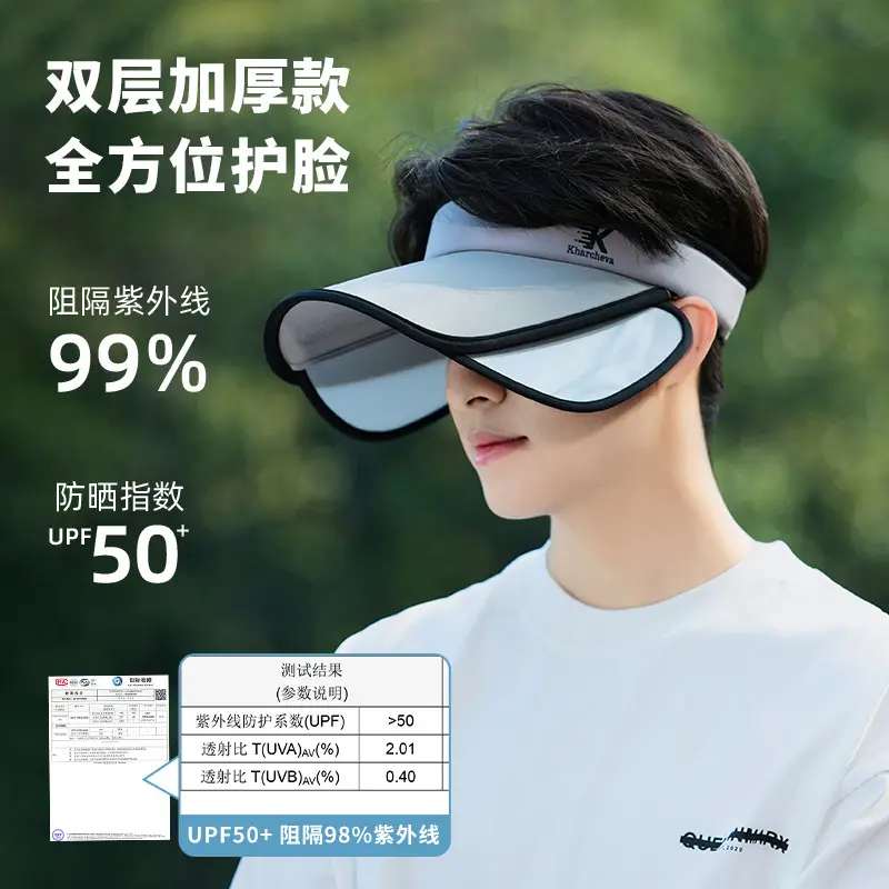 UV Protection Sunshade Cap for Men Outdoor Play - Image 3