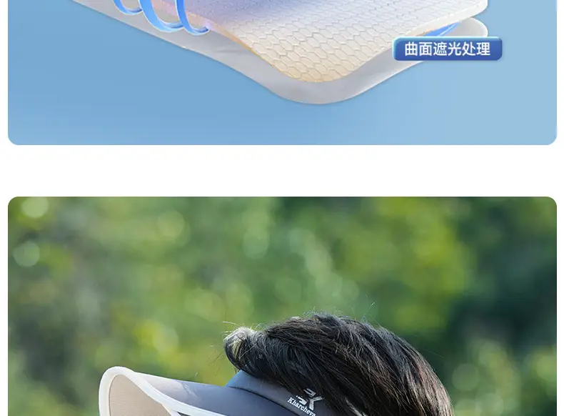 UV Protection Sunshade Cap for Men Outdoor Play — feature 11