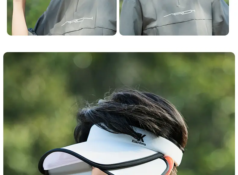UV Protection Sunshade Cap for Men Outdoor Play — feature 14