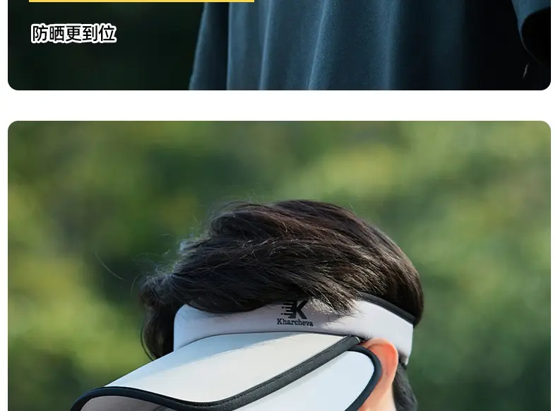 UV Protection Sunshade Cap for Men Outdoor Play — feature 16