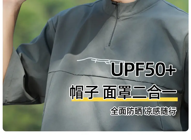 UV Protection Sunshade Cap for Men Outdoor Play — feature 3