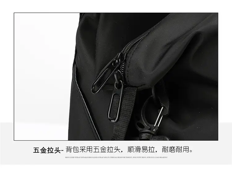 Light Blue Nylon Travel Bag for Women — feature 38