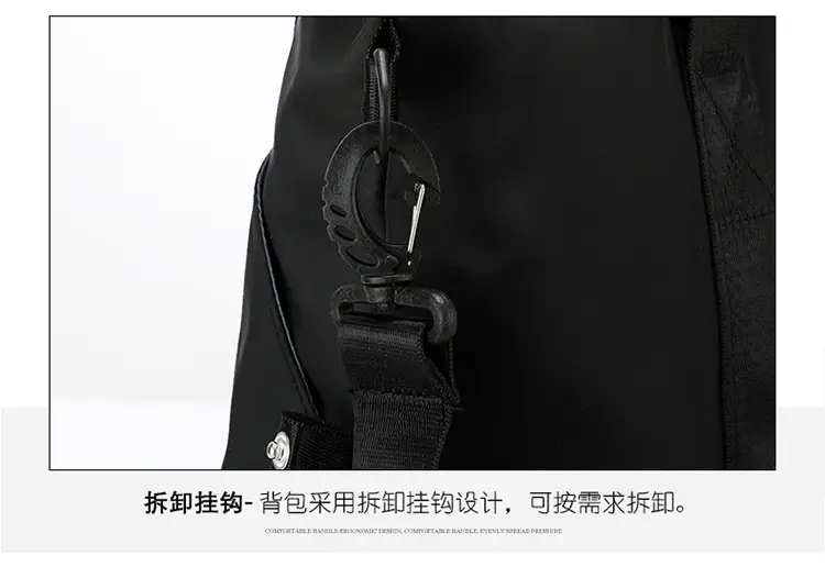 Light Blue Nylon Travel Bag for Women — feature 42
