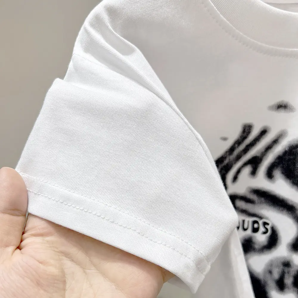 Boys Printed T-Shirt Summer 2024 Korean Style Small Medium — feature 8