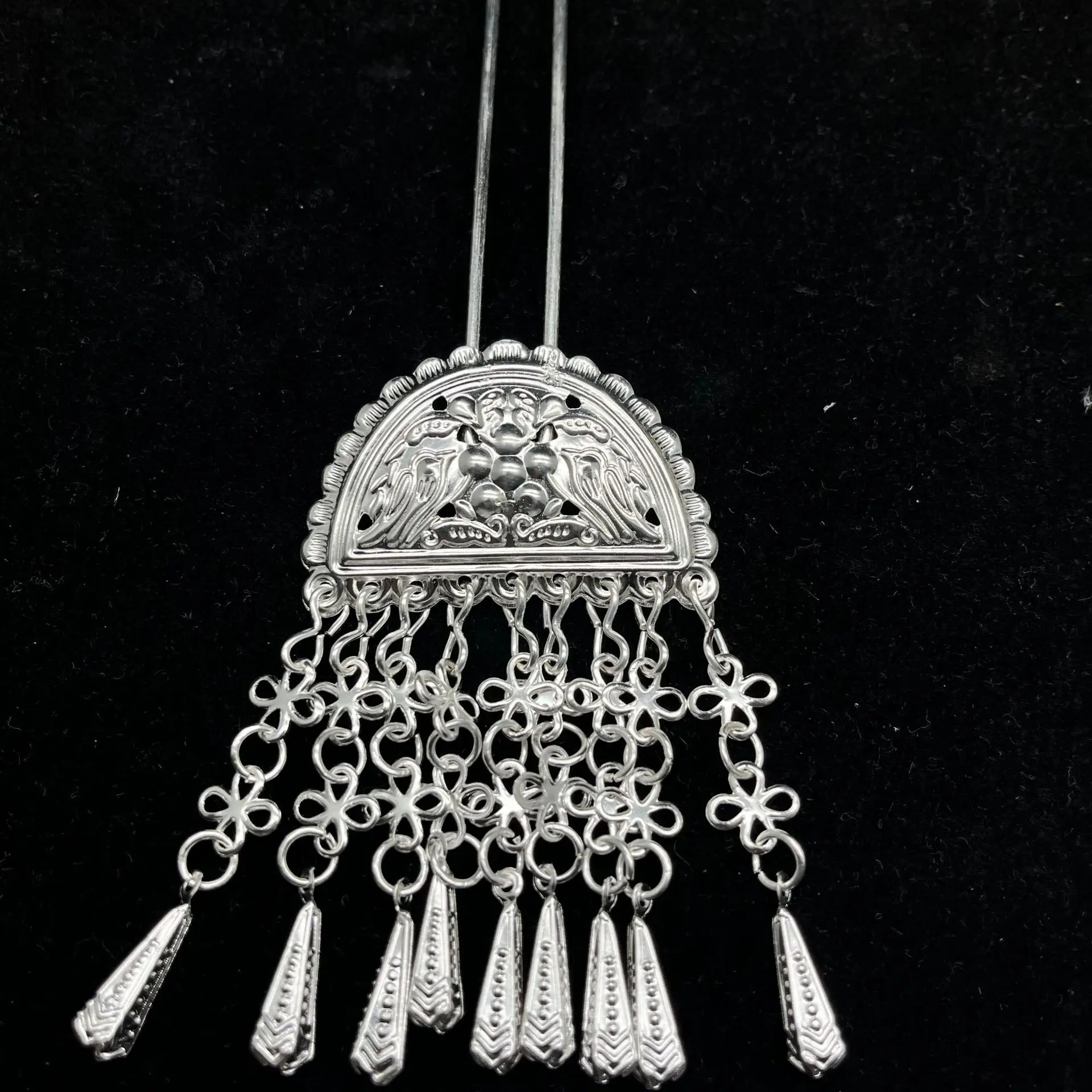 Antique Wind Bell Hairpin for Women New Chinese Hanfu Tassel Walking - Image 3