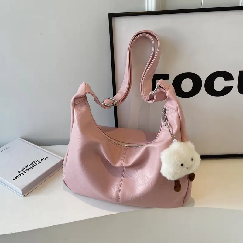 Silver Underarm Bag for Women 2024 New Fashion - Image 4