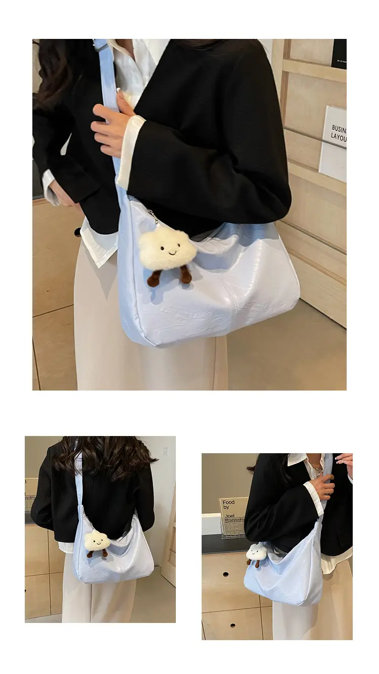 Silver Underarm Bag for Women 2024 New Fashion — feature 13