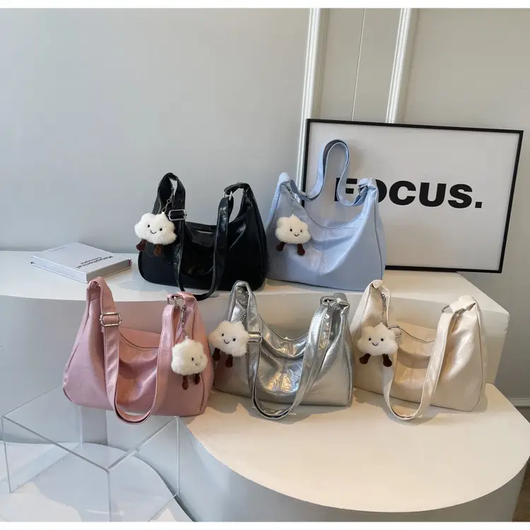 Silver Underarm Bag for Women 2024 New Fashion — feature 14