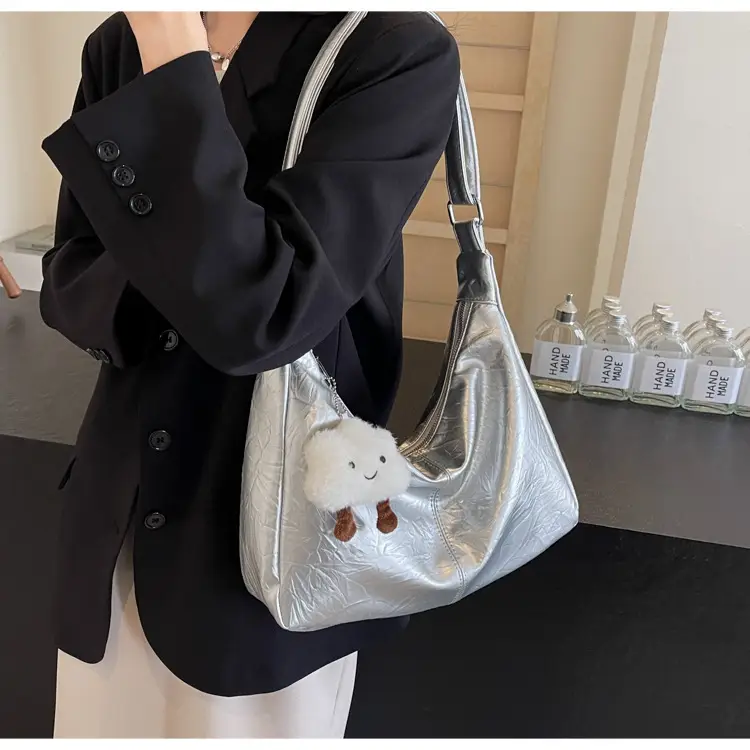 Silver Underarm Bag for Women 2024 New Fashion — feature 27