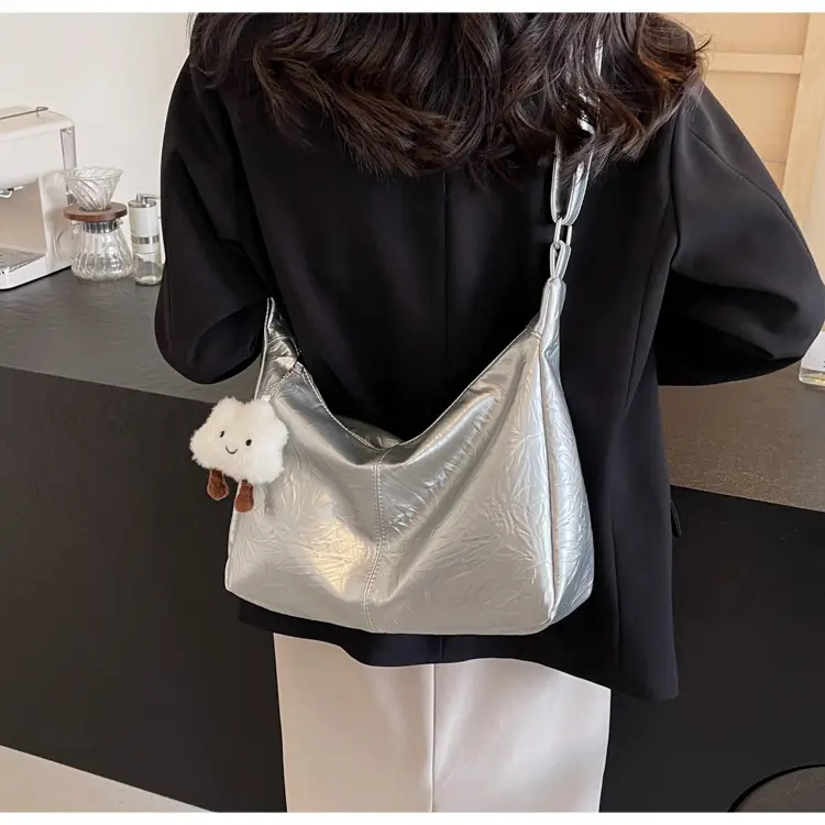 Silver Underarm Bag for Women 2024 New Fashion — feature 30