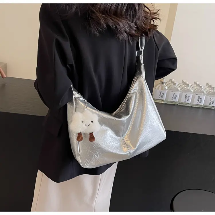 Silver Underarm Bag for Women 2024 New Fashion — feature 31