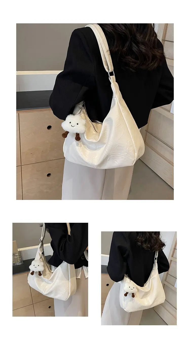 Silver Underarm Bag for Women 2024 New Fashion — feature 9