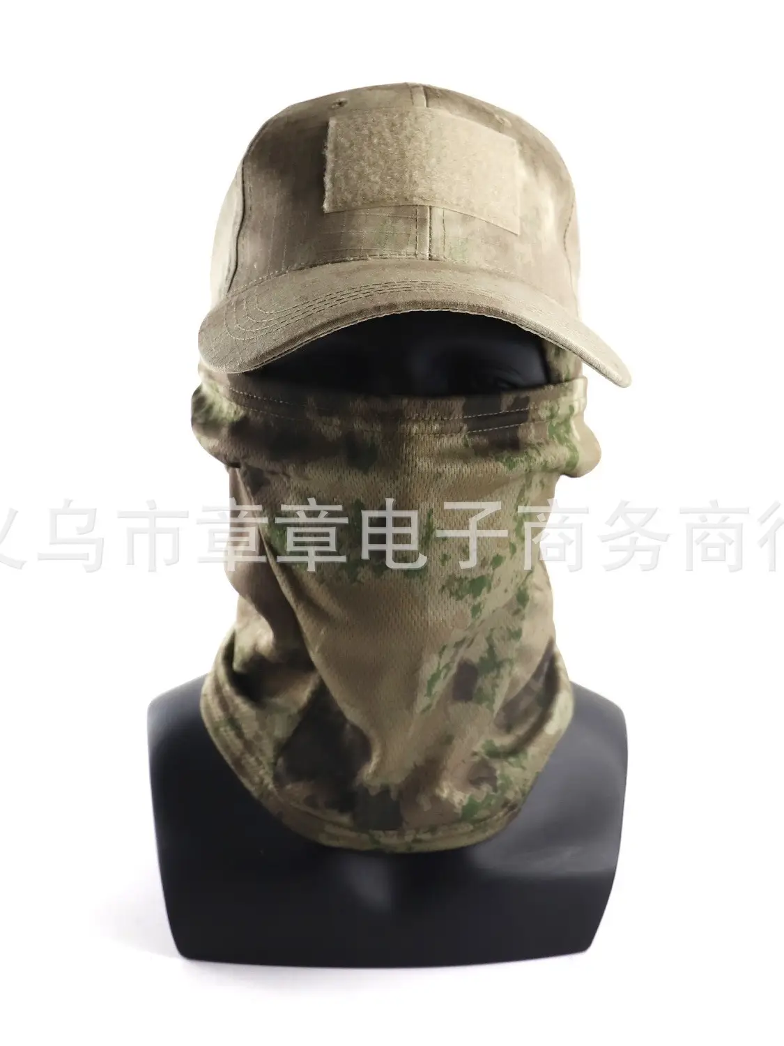 Cross-Border Camouflage Fishing Cap Set Black - Image 13