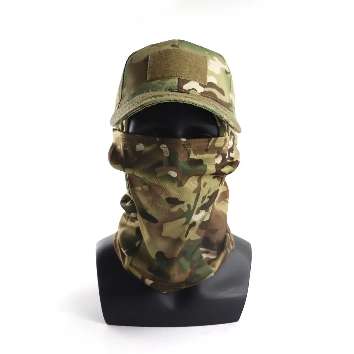 Cross-Border Camouflage Fishing Cap Set Black - Image 15