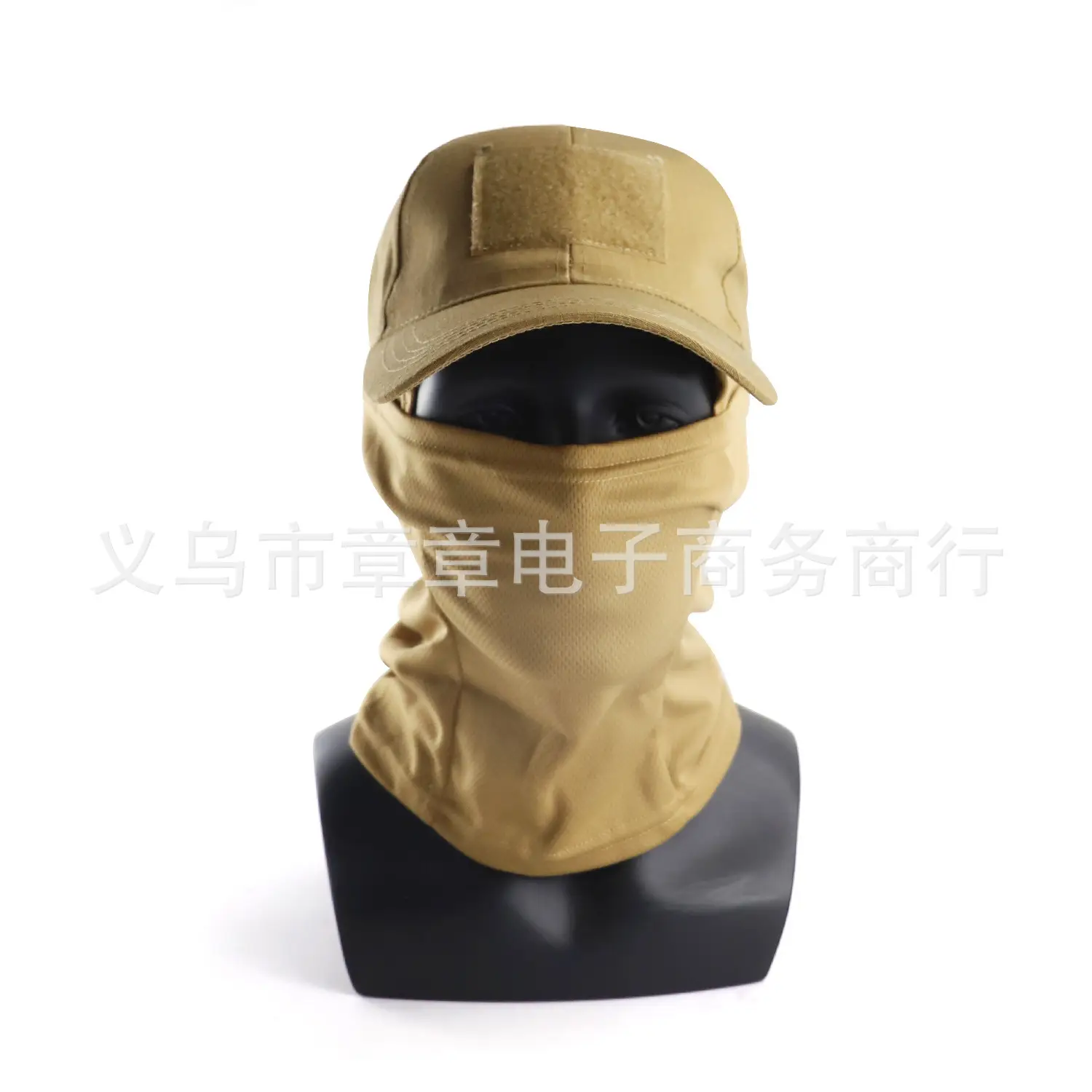 Cross-Border Camouflage Fishing Cap Set Black - Image 3