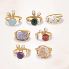 Korean Japanese Vintage Red Pearl Bracelet for Women — feature 31