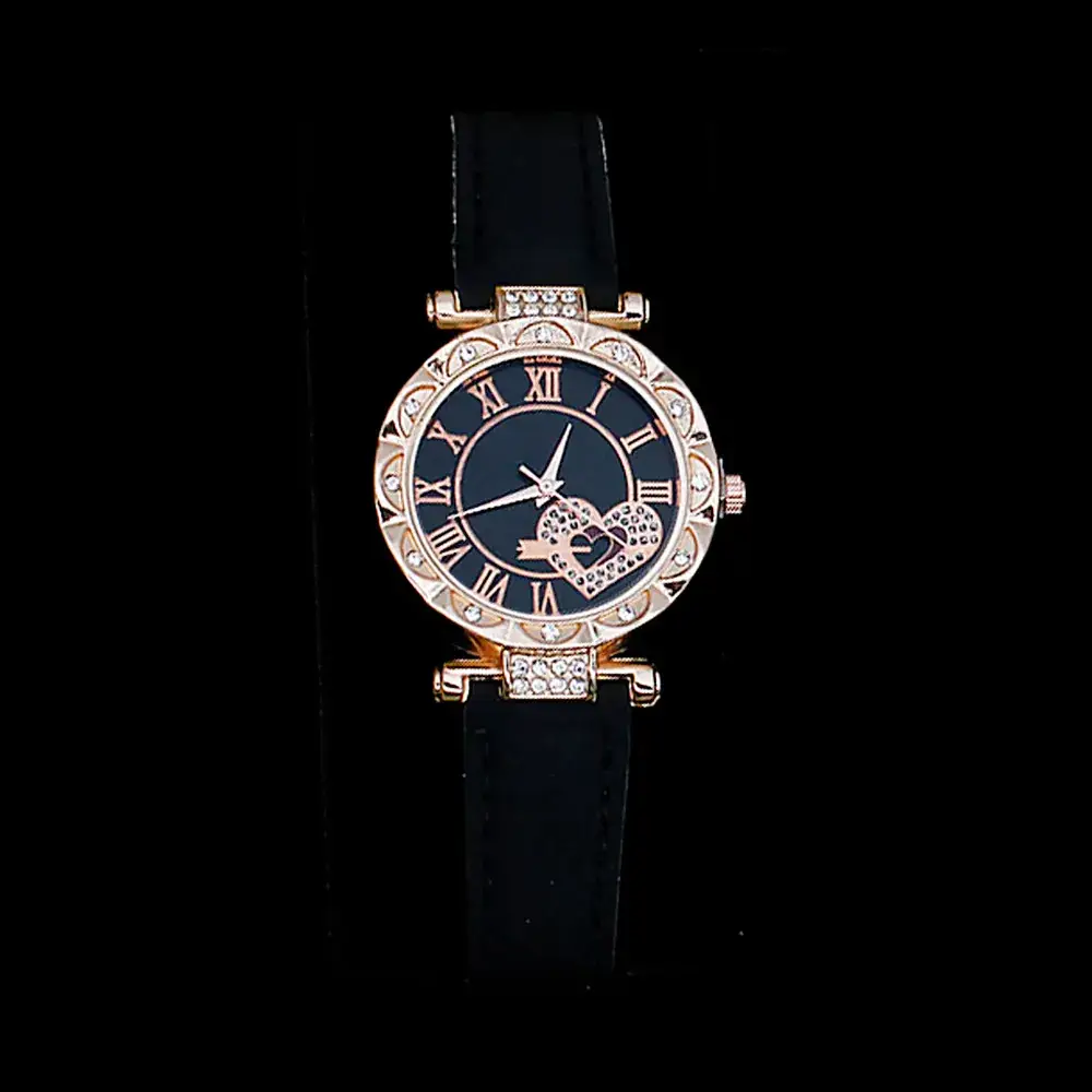 Women's Green Stone Bracelet & Watch Set - Image 7