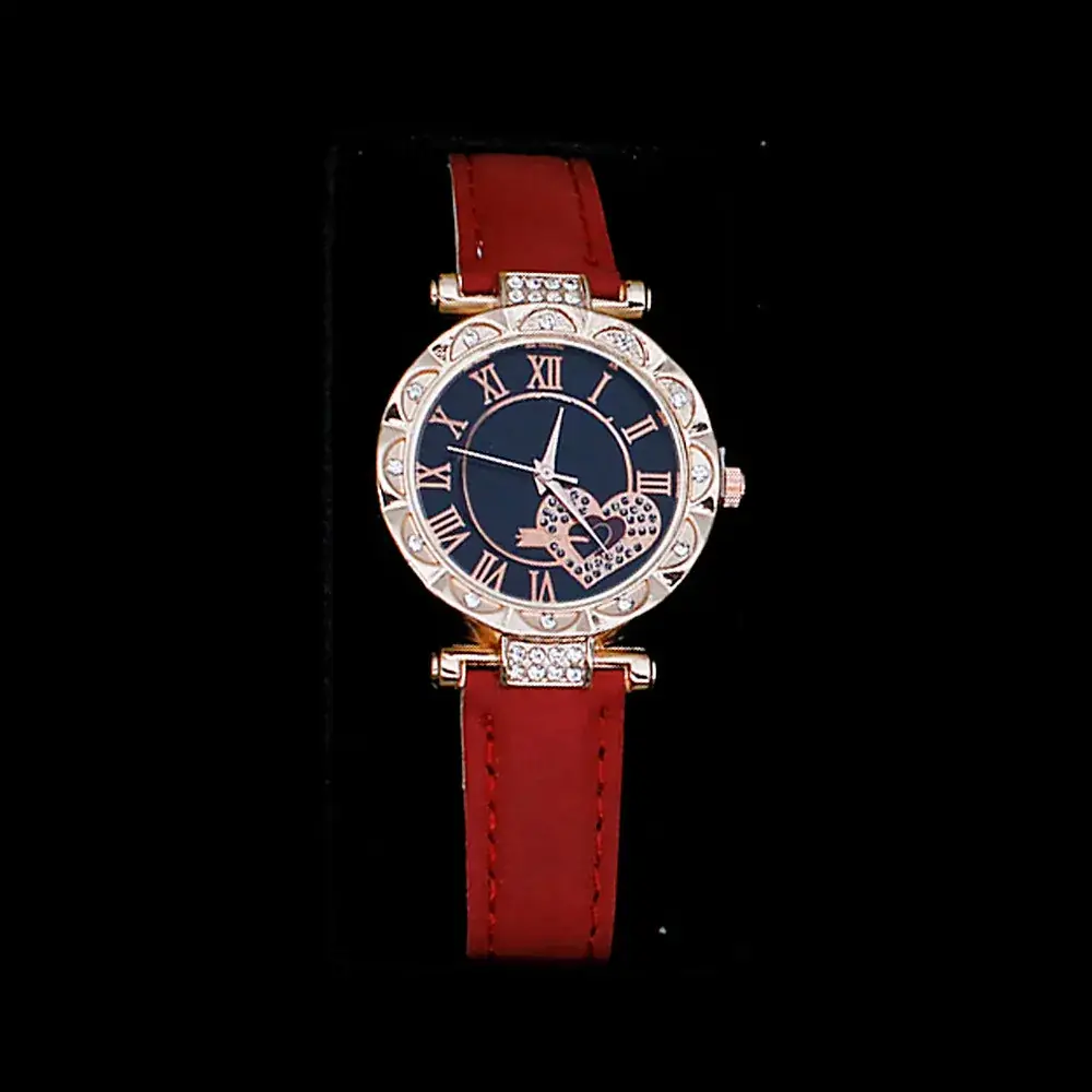 Women's Green Stone Bracelet & Watch Set - Image 8