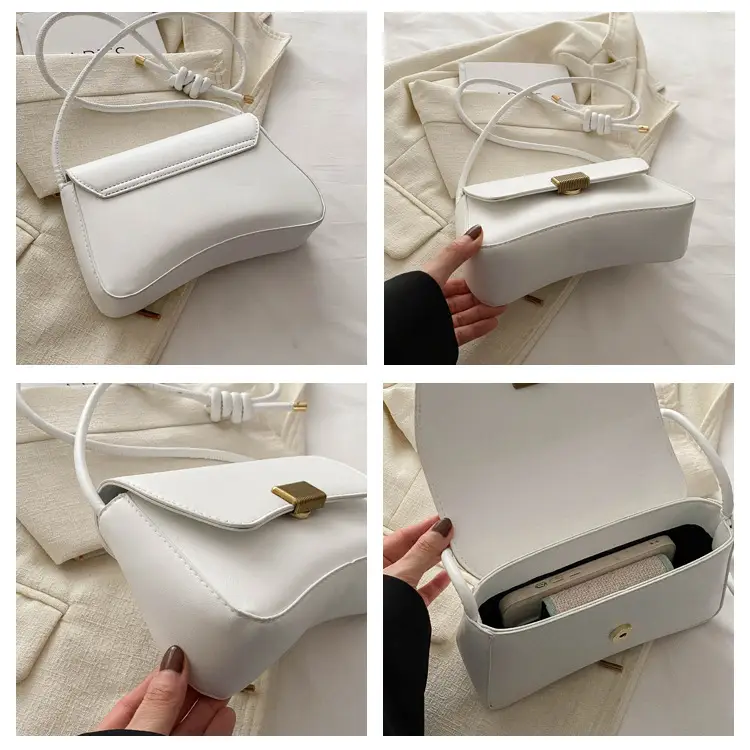 Trendy White Underarm Bag for Women 2024 — feature 7