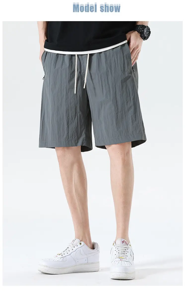 Japanese Style All-Pants Men Loose Summer Large Pocket Drawstring — feature 23